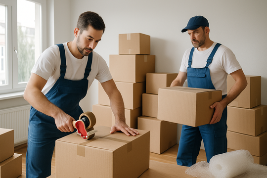 Umzugsratgeber Erlangen – professionelle Helfer beim Einpacken